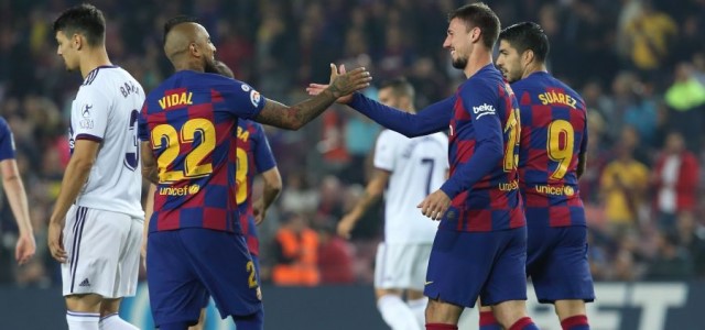 El FC Barcelona es el primer equipo que le mete cinco goles al Real Valladolid de Sergio González