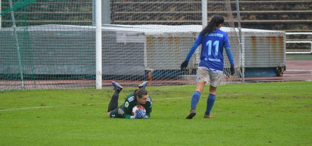 Lucía Alba, entre las mejores porteras de la Liga Reto Iberdrola