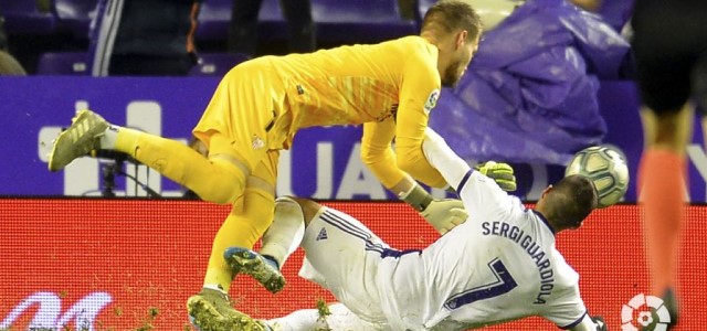 El Real Valladolid, primer equipo que encadena cinco jornadas sin marcar en dos temporadas