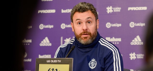 Sergio González: "La Copa puede ser una posibilidad buena para llamar a la puerta del entrenador" 1 Foto: Real Valladolid