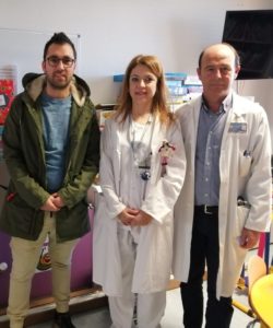 El CD Arces entrega al Hospital Clínico material para su unidad de pediatría 2 David Torres Clínico