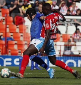 El Hacen brilla en su nueva aventura en el Lugo 2 El Hacen Luismi