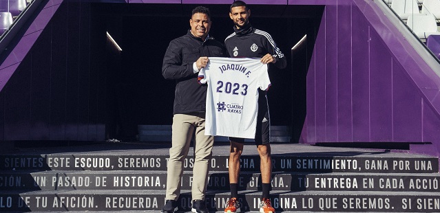 El Real Valladolid mejora el contrato de Joaquín