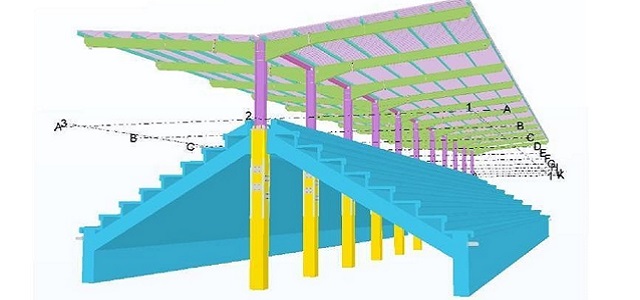 Comienza a construirse la cubierta de Los Anexos