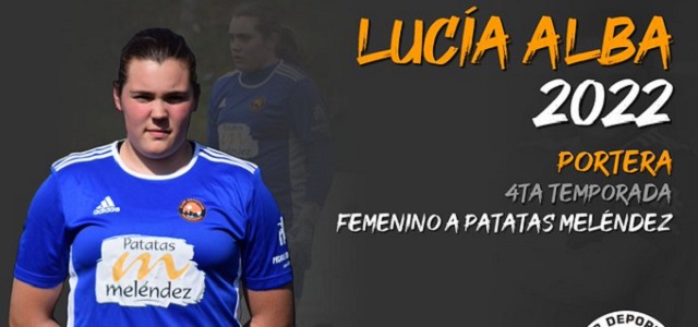 Lucía Alba será naranja hasta 2022