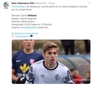 Mellado no jugará en el Pucela: ficha por el Real Madrid 2 Mellado