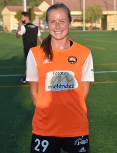 Kiersten Edlund se convierte en la tercera estadounidense de la historia del CD Parquesol 2 kiersten