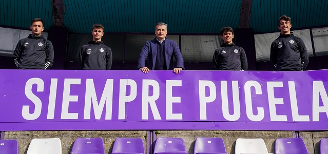 El Real Valladolid apuesta por el bloque de su juvenil