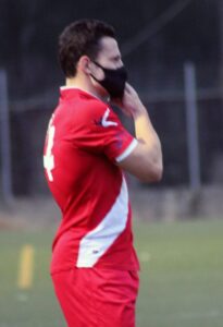 Unai Carrera: "Solo jugaré con mascarilla; si no es así, dejaré el fútbol hasta que la situación mejore" 2 Unai Carrera Simancas