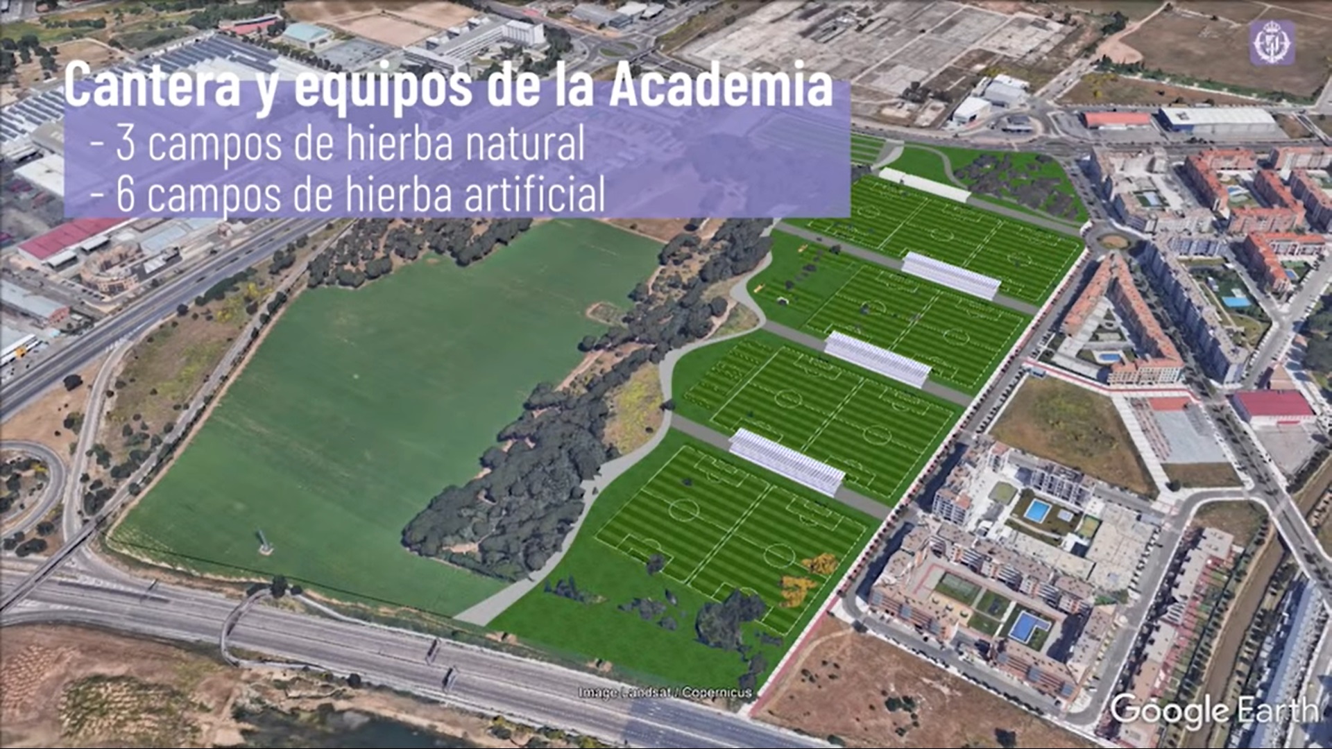 Así afecta a la cantera del Pucela la demora de la ciudad deportiva 1 pinardejalón