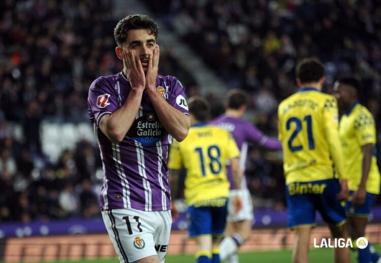 Falta de equilibrio en el ataque del Real Valladolid 1 Moro Pucela