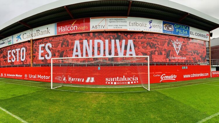 Anduva: habrá llenazo contra el Racing 1 Anduva, Mirandés
