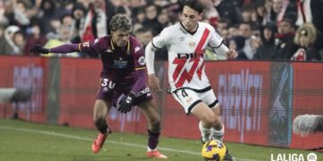 Aznou, contra el Rayo Vallecano