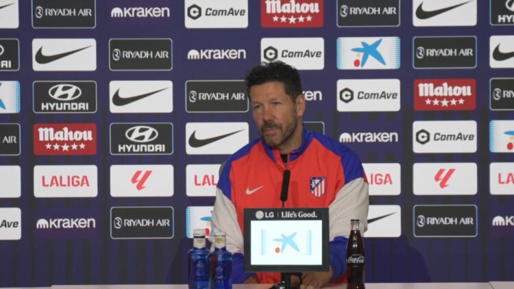 Simeone: "Pensamos en el Valladolid; nada más" 1 Simeone