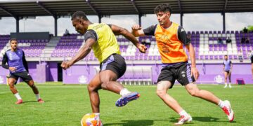 Entrenamiento Real Valladolid