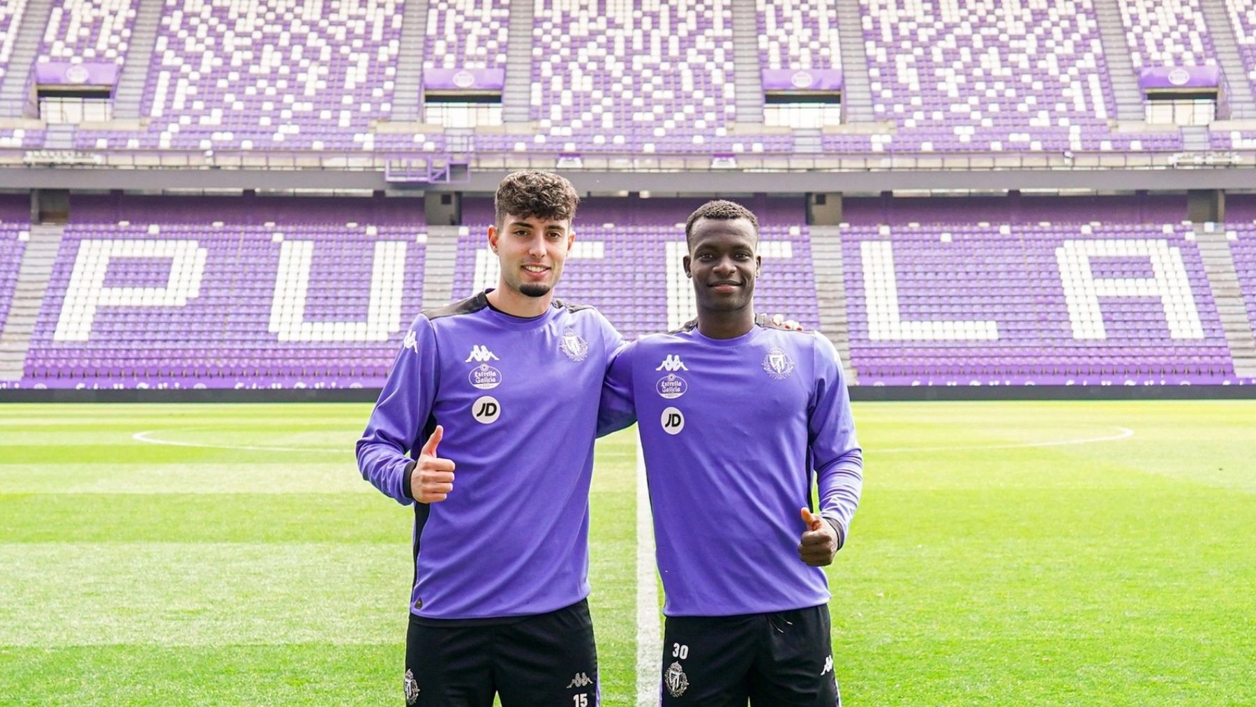 Los canteranos del Real Valladolid brotan de repente 2 Iago Parente y Alani