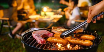 Colas en Lidl para comprar esta barbacoa portátil