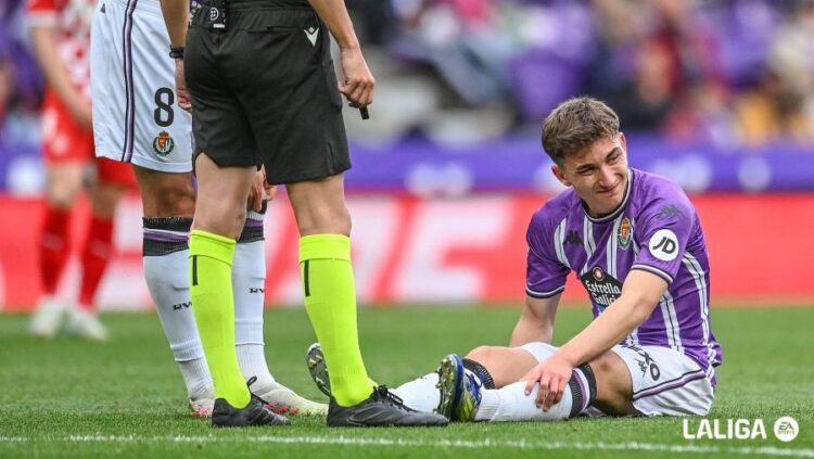 El Real Valladolid confirma la lesión de Chuki