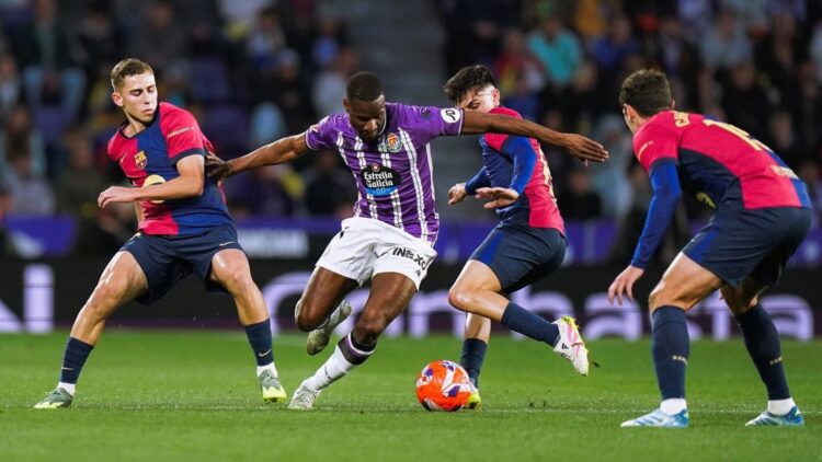 Sylla y sus virtudes para LaLiga Hypermotion 1 Sylla | Real Valladolid - FC Barcelona