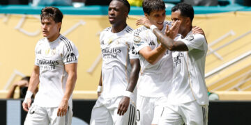 Gatillazo del nuevo Real Madrid en su debut en el Mundial de Clubes