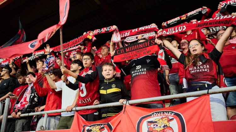 El Mirandés 'emigrará' a Mendizorroza