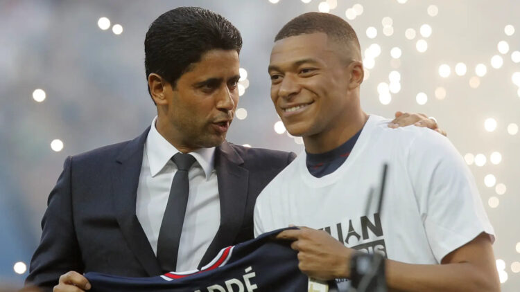 Al-Khelaifi no se olvida de Mbappé: "Podía haber vivido esta gran aventura con nosotros" 1 al khelaifi y mbappe 1
