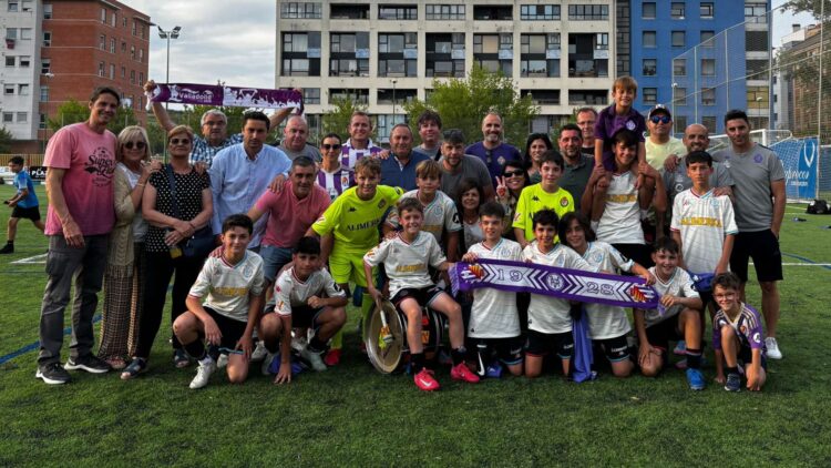 El Alevín A, último campeón de la temporada del Pucela