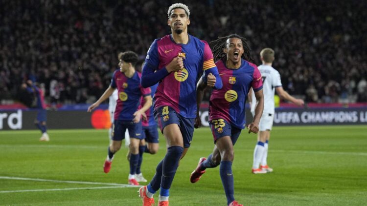 Araujo, la enésima palanca 1 ronald araujo celebracion gol barca 1