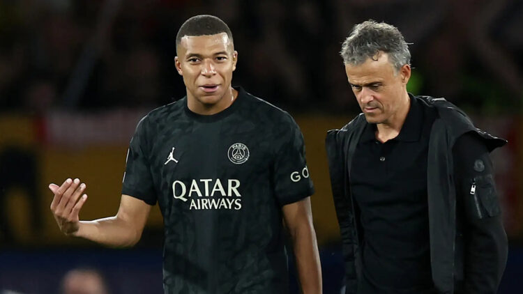 La semifinal de los reencuentros 1 Mbappe Luis Enrique