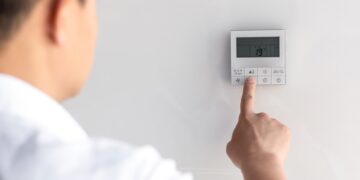 Temperatura de los aires acondicionados de los trabajos