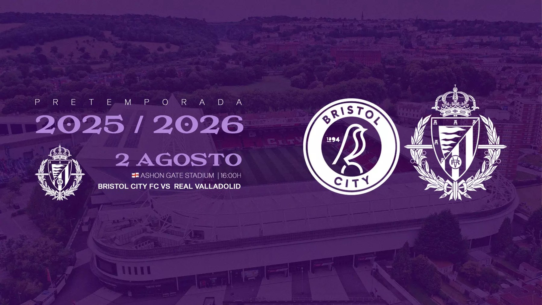 Amistoso, Bristol, Valladolid