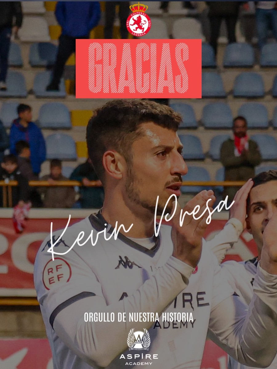 Los tres primeros fichajes de la Cultural Leonesa 3 Kevin Presa
