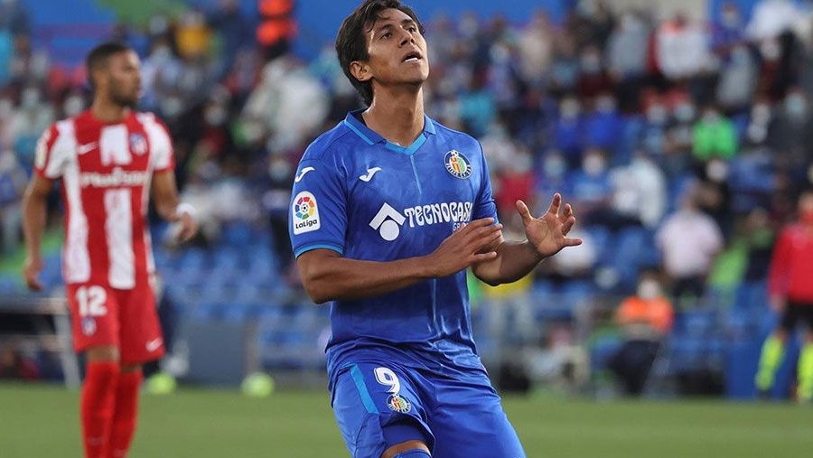 El Real Valladolid probará a JJ Macías, internacional mexicano 2 JJ Macías, en su etapa en el Getafe