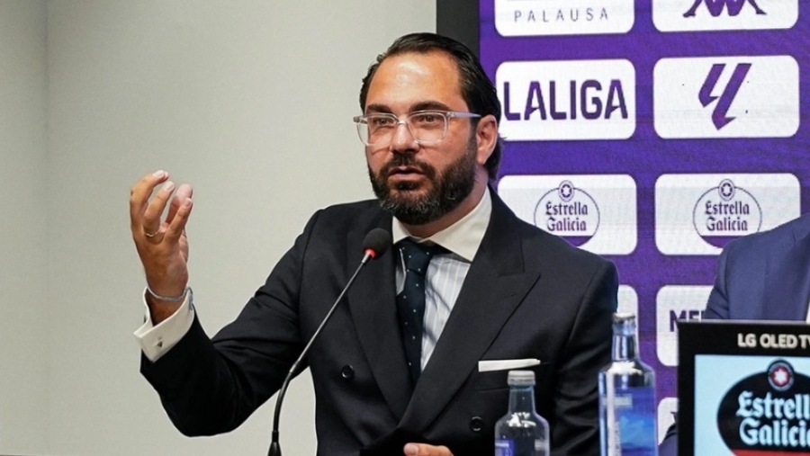 Víctor Orta, en su presentación