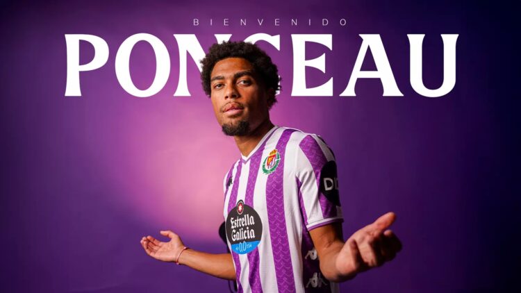 El Real Valladolid confirma el fichaje de Ponceau 1 Ponceau