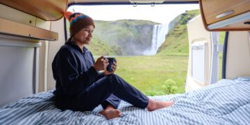 Así cambió esta mujer su rutina por vivir en una furgoneta