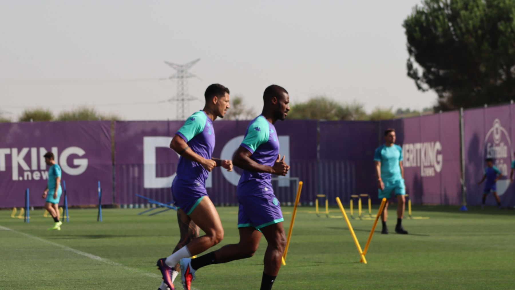 Primer entrenamiento de competición 2 Sylla y Marcos André