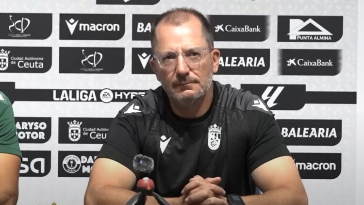 José Juan Romero: "La intención es traernos los tres puntos" 1 José Juan Romero en rueda de prensa