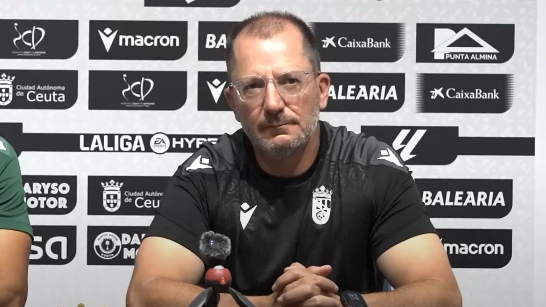 José Juan Romero en rueda de prensa