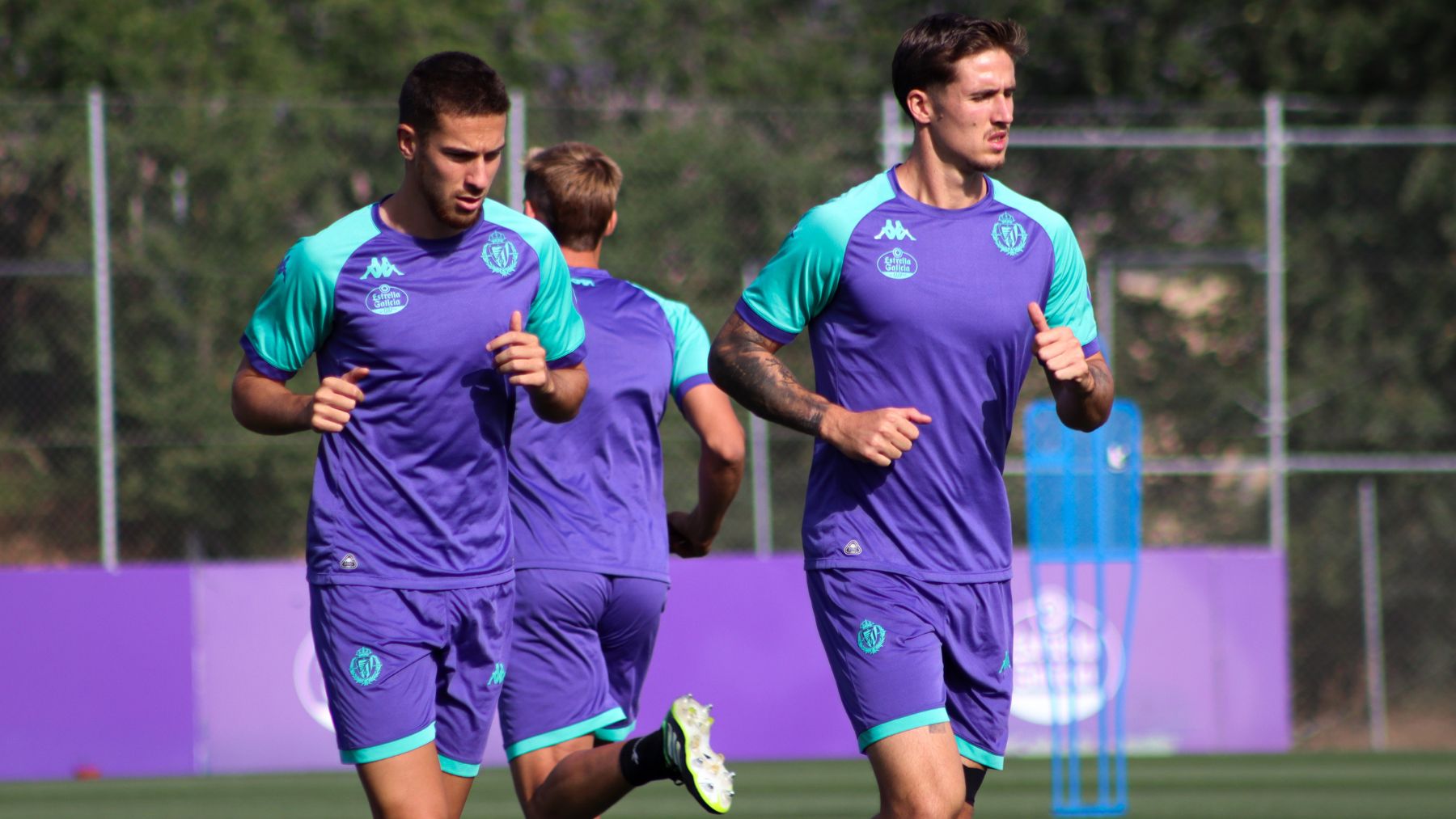 Pablo Tomeo, el primero en ser inscrito 2 Pablo Tomeo y Nikitscher | Real Valladolid