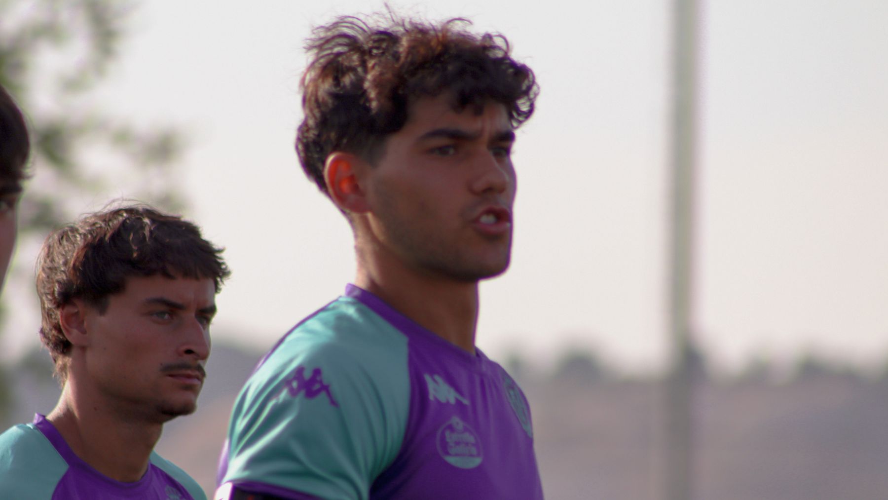 Trilli y Maroto son inscritos en la previa del Real Valladolid - Ceuta 3 Mario Maroto en un entrenamiento del Real Valladolid