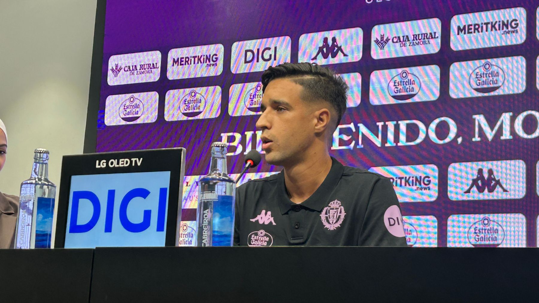 Jaouab en su presentación