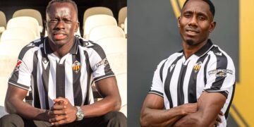 Awer Mabil y Ousmane Camara