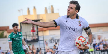 Dani Aquino, héroe del ascenso ceutí con pasado blanquivioleta