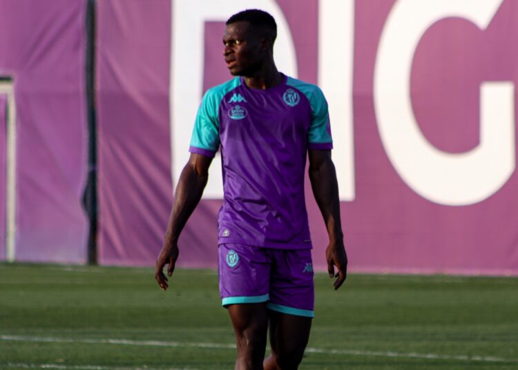 La carta de Alani en la base de juego del Real Valladolid 2 Alani Valladolid