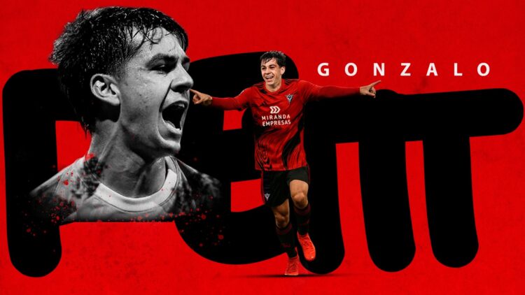 Gonzalo Petit, gol charrúa para el Mirandés 1 Gonzalo Petit