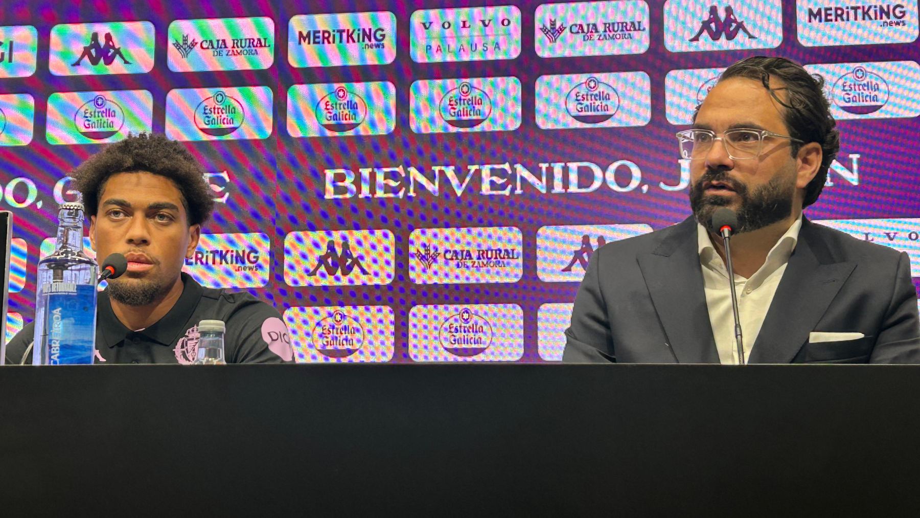 El Real Valladolid va a "luchar por el ascenso"... pese a las estrecheces 3 Ponceau y Orta