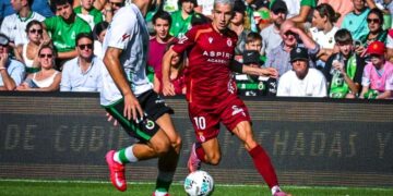 Luis Chacón, contra el Racing