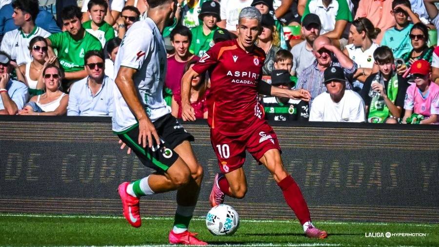 Luis Chacón, contra el Racing