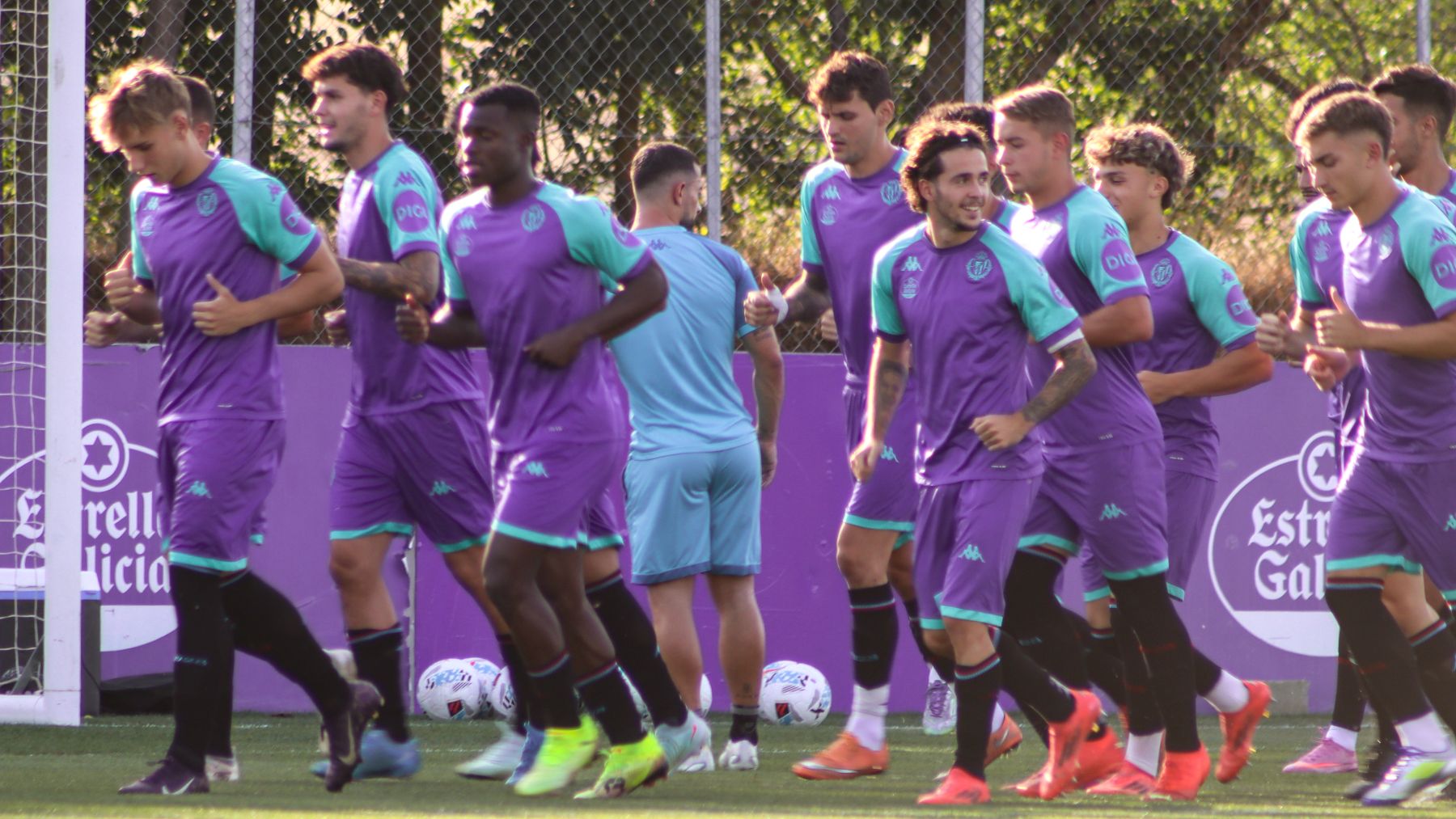 Así preparará el Real Valladolid la visita del Almería 2 entrenamiento, Valladolid
